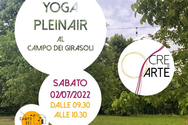 LEZIONI Pleinair _ Yoga al Campo dei Girasoli _ 02/07/2022